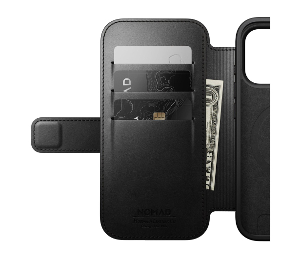 Nomad Modern Leather Folio do iPhone 17 Pro MagSafe black - 1362260 - zdjęcie 7